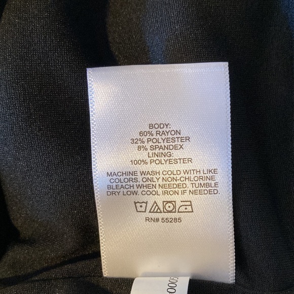 NWT EXPRESS One Shoulder Sheath Dress Black Small Little Black Dress - Picture 10 of 10